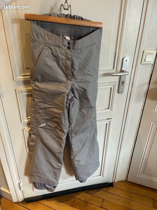 Pantalon de ski gris (image 1)