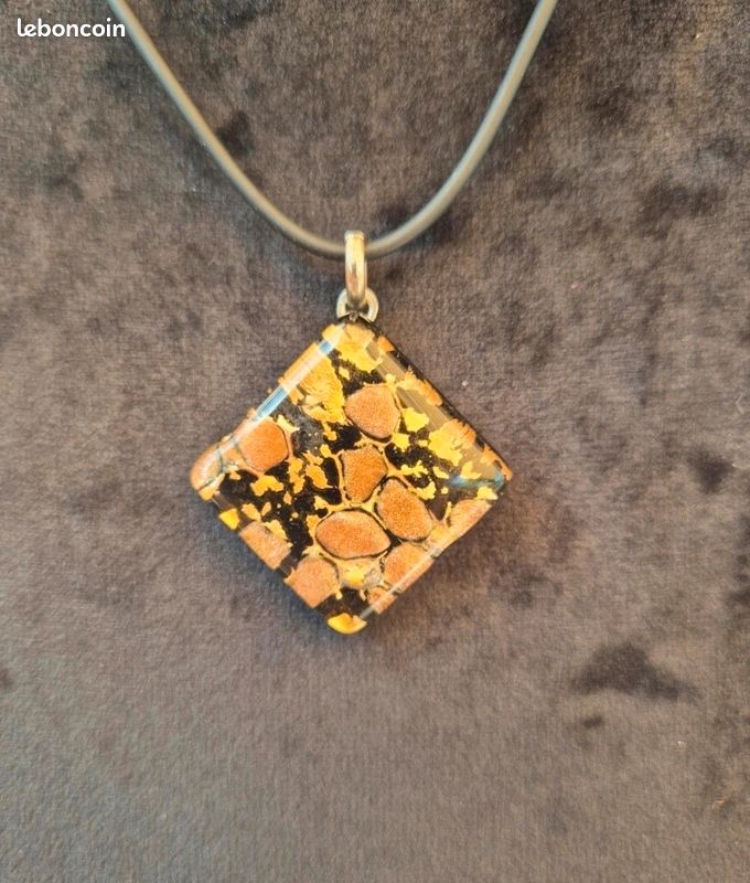 Collier fantaisie verre de Murano (image 2)