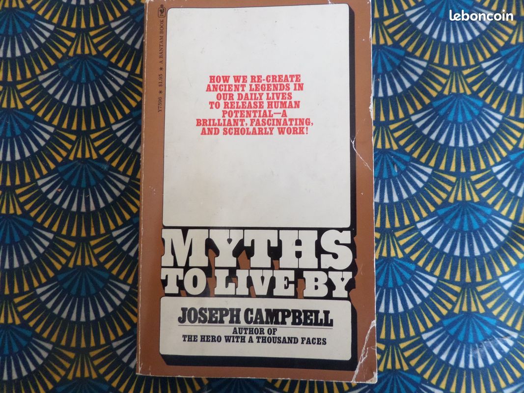 MYTHS TO LIVE by JOSEPH CAMPBELL (image 1)