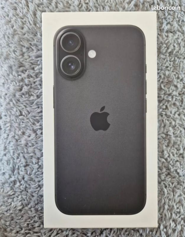 Iphone 16 noir 128 go (image 1)