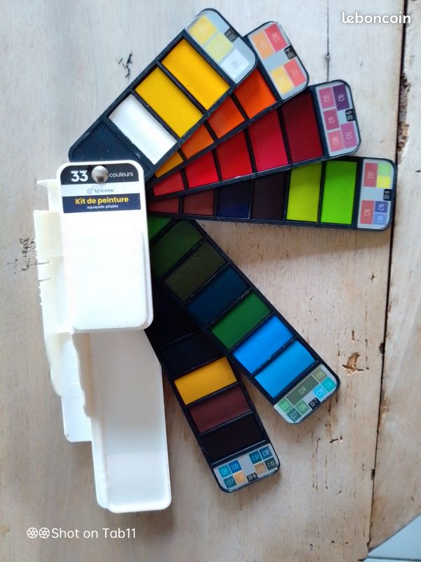 Aquarelle kit de peinture Beniamin (image 1)