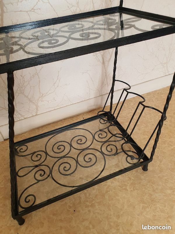 Lot table basse et desserte (image 7)