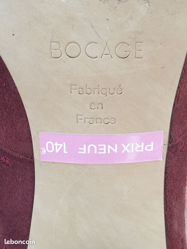 Bottines Femme marque Bocage T41 état neuf (image 3)