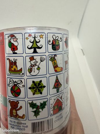 Boîte De 21 Tampons Caoutchouc Montés En Mousse 'Aladine - Stampo Funny' Nature - La Fourmi Creative