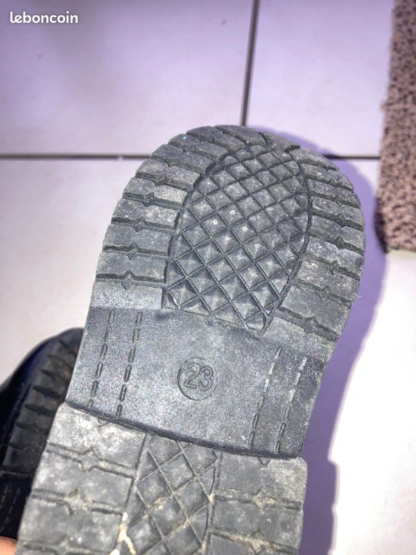 Bottines noir bébé (image 6)