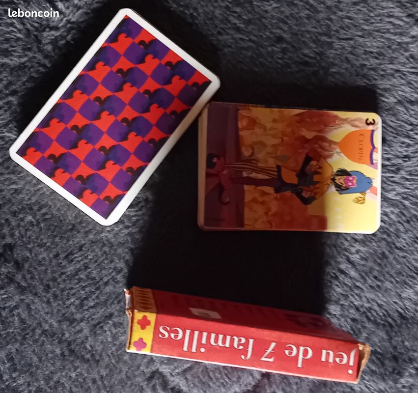 Jeu de 7 Famille vintage Le Bossu de Notre Dame (image 2)