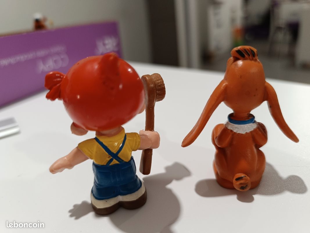 Figurines vintage Boule et Bill le bain (image 2)