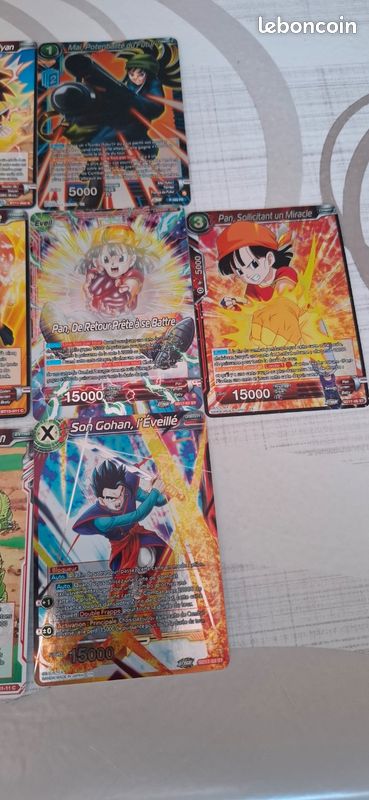 Lots 16 cartes Dragon Ball Super Card Game (image 4)