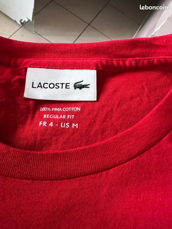 T-Shirt Lacoste M (image 4)
