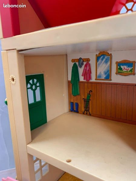 Mobilier De Poupée Jouets Meuble Miniature Année 70 avec
