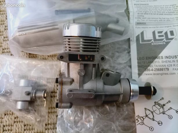 Moteur LEO 46 Vintage - Neuf, Jamais Servi, Dans Son Emballage D'origine