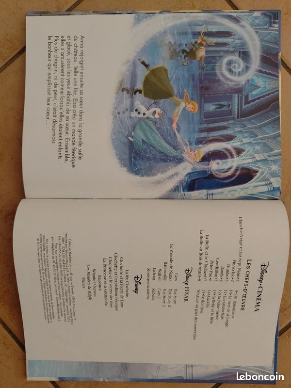 Livre Disney" La reine des neiges " (image 4)