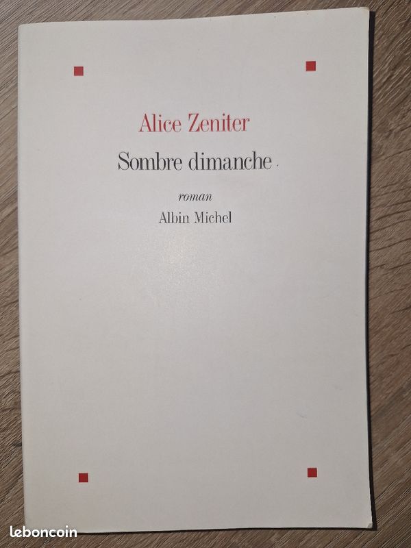 Livre "Sombre dimanche " de Alice Zeniter (image 1)