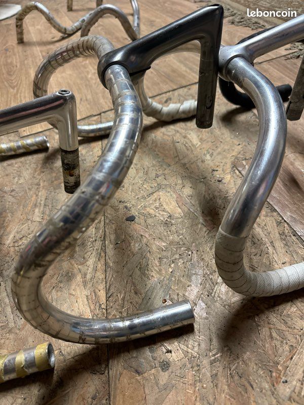 Cintre 3TTT Mod. Competizione + potence 3TTT Italy – vélo de course vintage - Collection