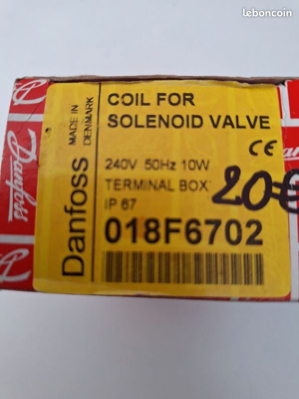 Coil for solenoid valve (image 2)