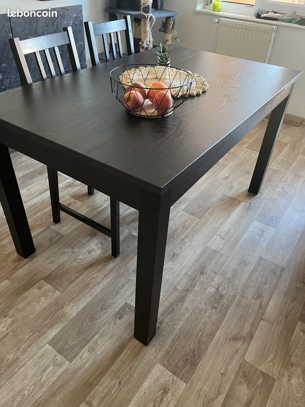 Table à manger + chaises (image 1)