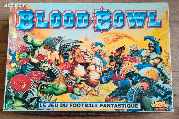 Lot de 6 trophées - jeu de football fantastique de Games Workshop Blood