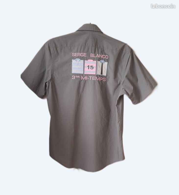 Chemise grise modèle Maxime neuve taille L Comptoir du Rugby