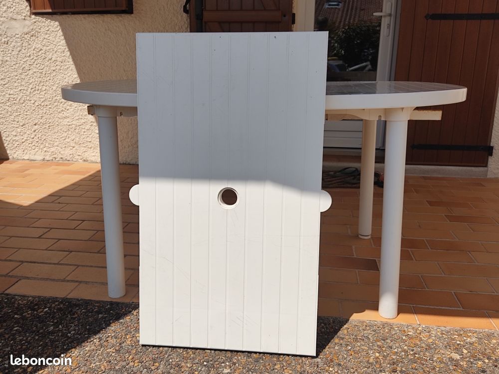 Table de jardin avec rallonge (image 3)