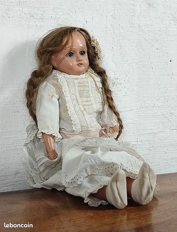 Poupée ancienne antique Justine celluloïd début XXème siècle