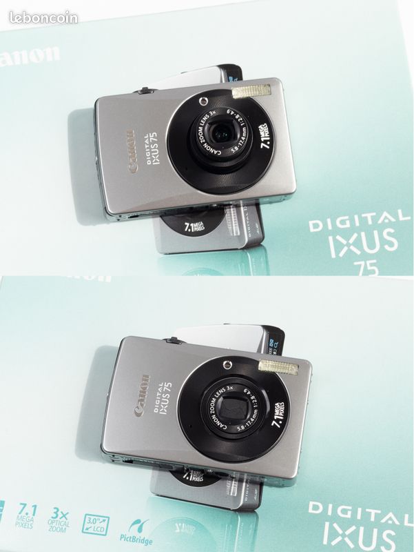 Canon Digital IXUS 75 IS (PowerShot SD750) • Mpx • Zoom 3x