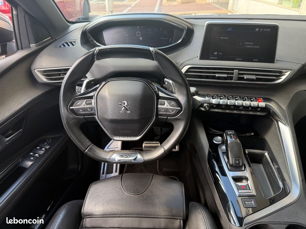 PEUGEOT 3008 2.0 BLUEHDI 180CH GT CAMERA 360 SYSTEME SON FOCAl (image 21)