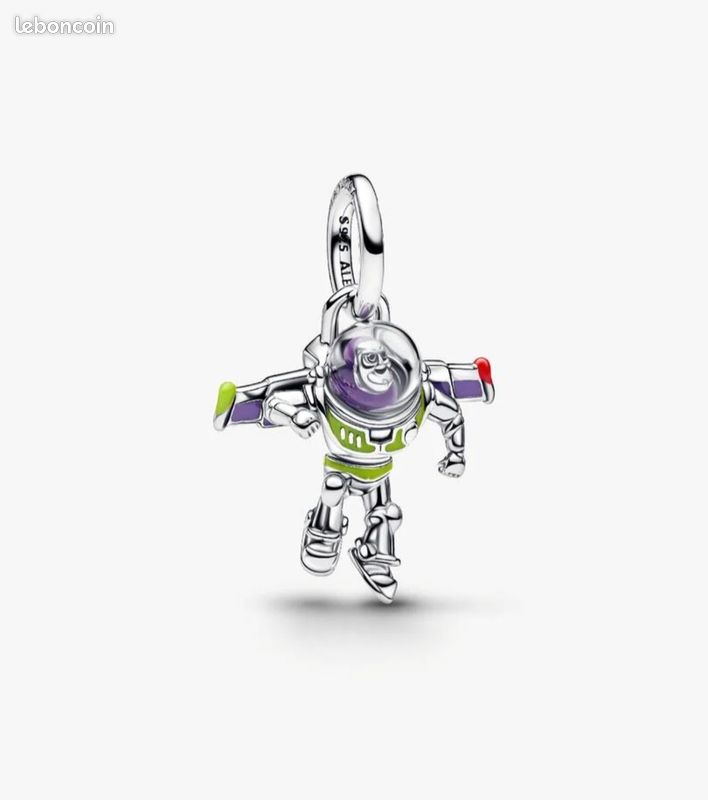 Charm Pandora Disney Pixar Buzz l’Éclair
Argent Massif
75,00 (image 1)