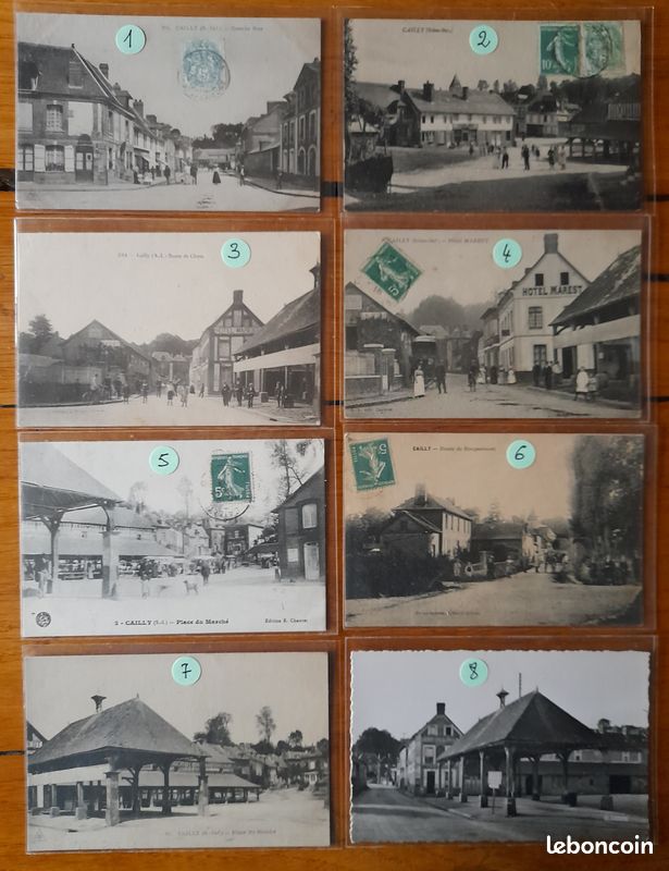 Anciennes Cartes Postales de Cailly (image 1)