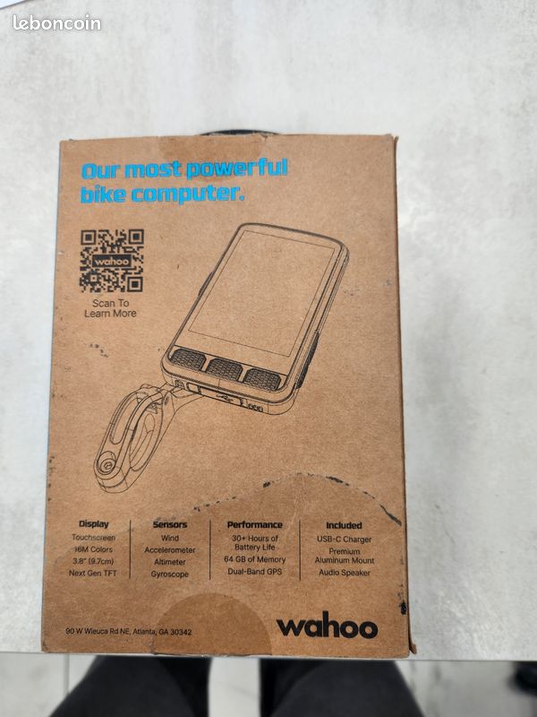 Ordinateur GPS Wahoo Element Ace Pour Vélo - NEUF Dans Sa Boîte