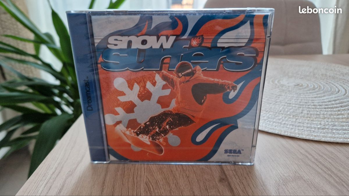 Jeu Snow Surfers Sur Sega Dreamcast – Complet, Version Française, Bon État