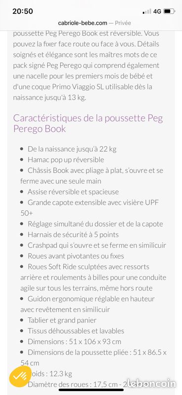 Poussette perego Book (image 2)