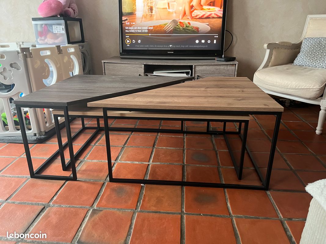 Table basse 3 pièces (image 1)