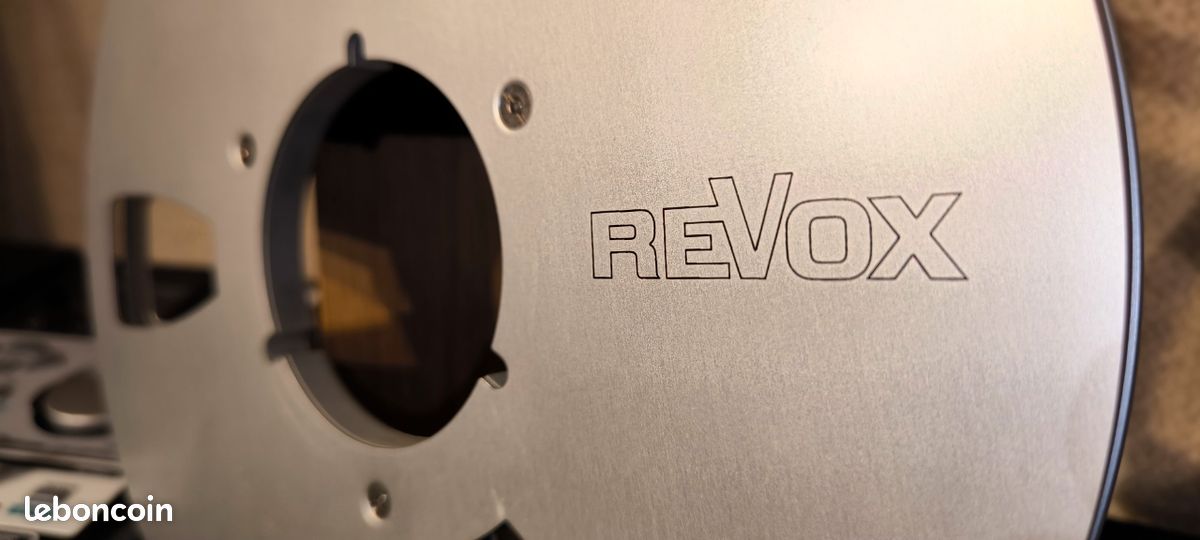Bobine alu magnétophone REVOX (image 2)