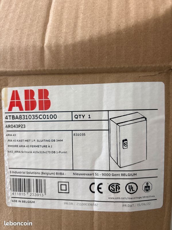 ARIA 43 Coffret Plastique IP66 831035 (image 4)
