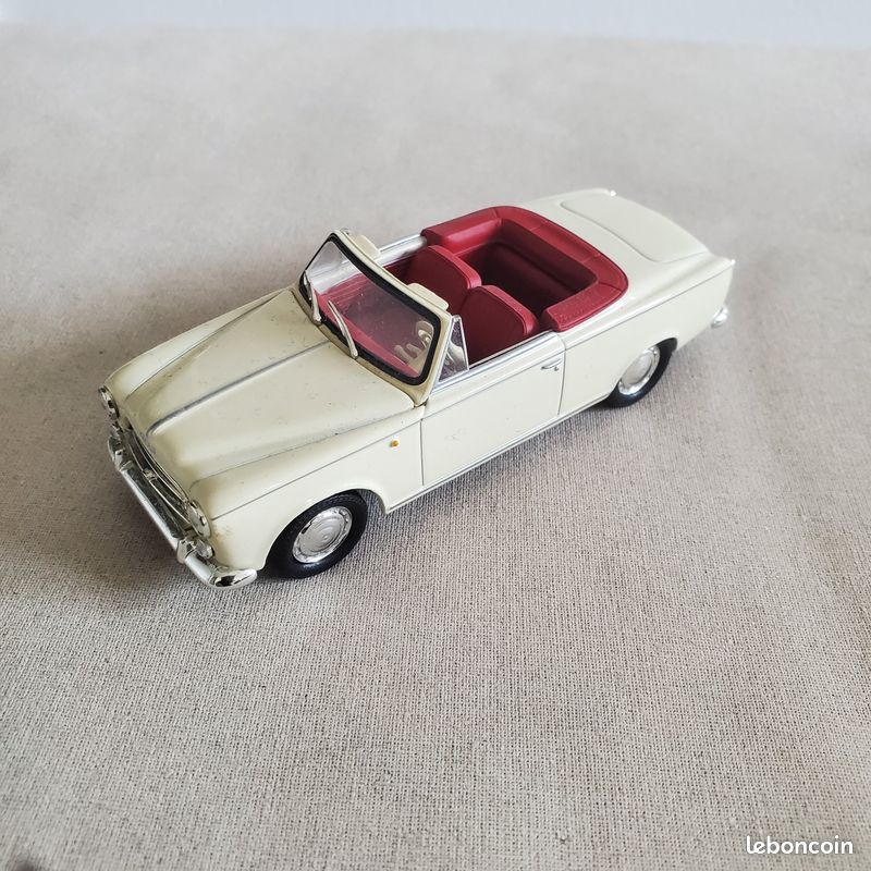 Norev Peugeot 403 Cabriolet 1957 Rouge 1/87