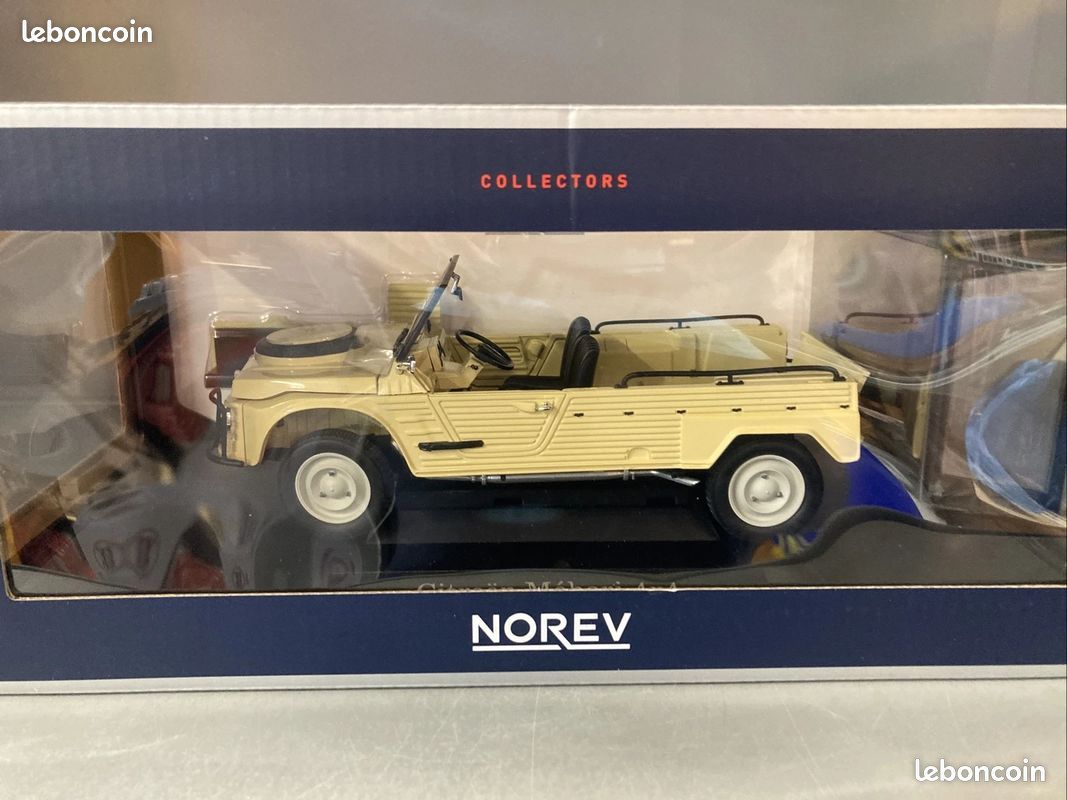 Norev 181654 – Citroën Méhari 4x4 1979 – Kirghiz Orange – 1/18 – Prévente