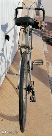 Vélo De Ville Vintage RAPHAËL GEMINIANI - Cadre Mixte Rouge - Taille Adulte