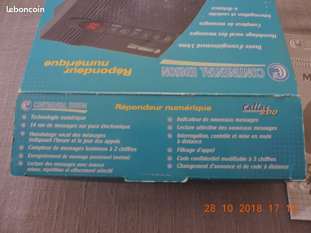 Répondeur Enregistreur Numérique (image 3)