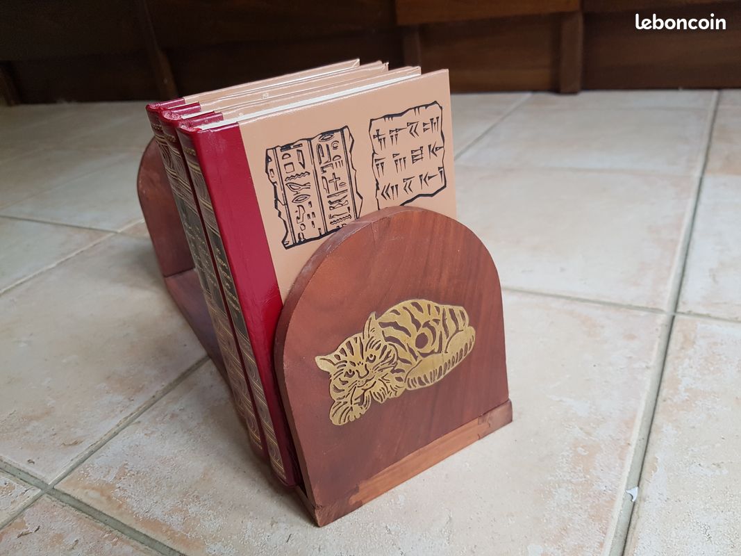 Presse livres en bois (image 2)