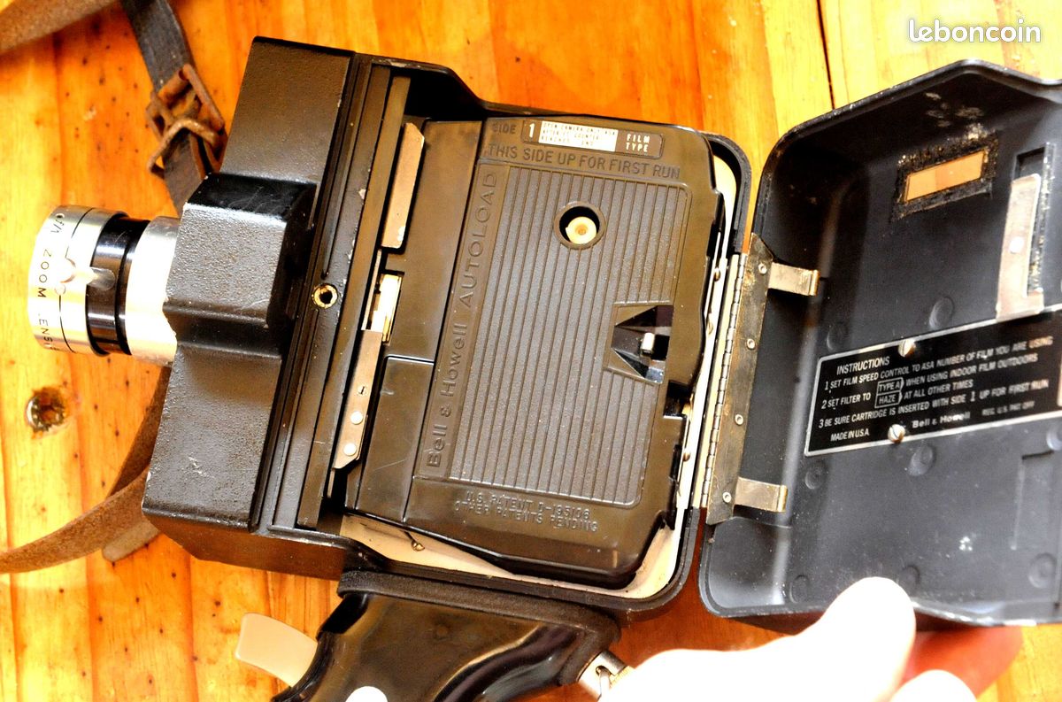Caméra 8 mm Bell & Howell 315 Zoom Reflex - Photo, audio & vidéo