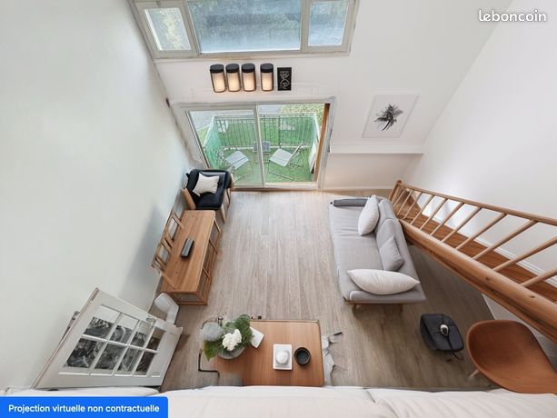 Duplex 2 pièces 39 m²