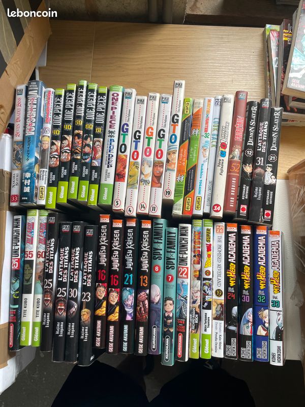 Lot tomes a vendre en lot ou a l'unité 4 par tome (image 1)