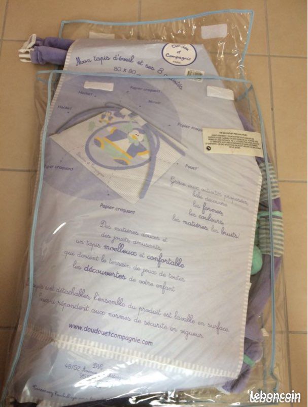 Tapis d’éveil doudou et compagnie dans emballage (image 2)
