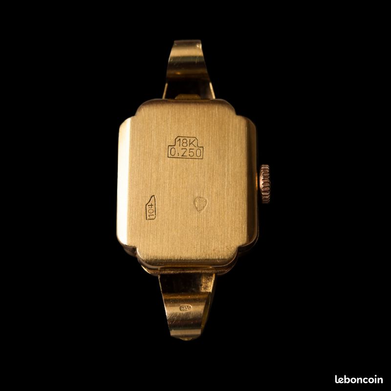 Petite montre SERENA en or 18 carats – fonctionne parfaitement – 8,39 g (image 2)