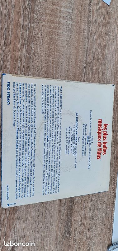 Vinyl 45T les plus belles musiques de films (image 2)