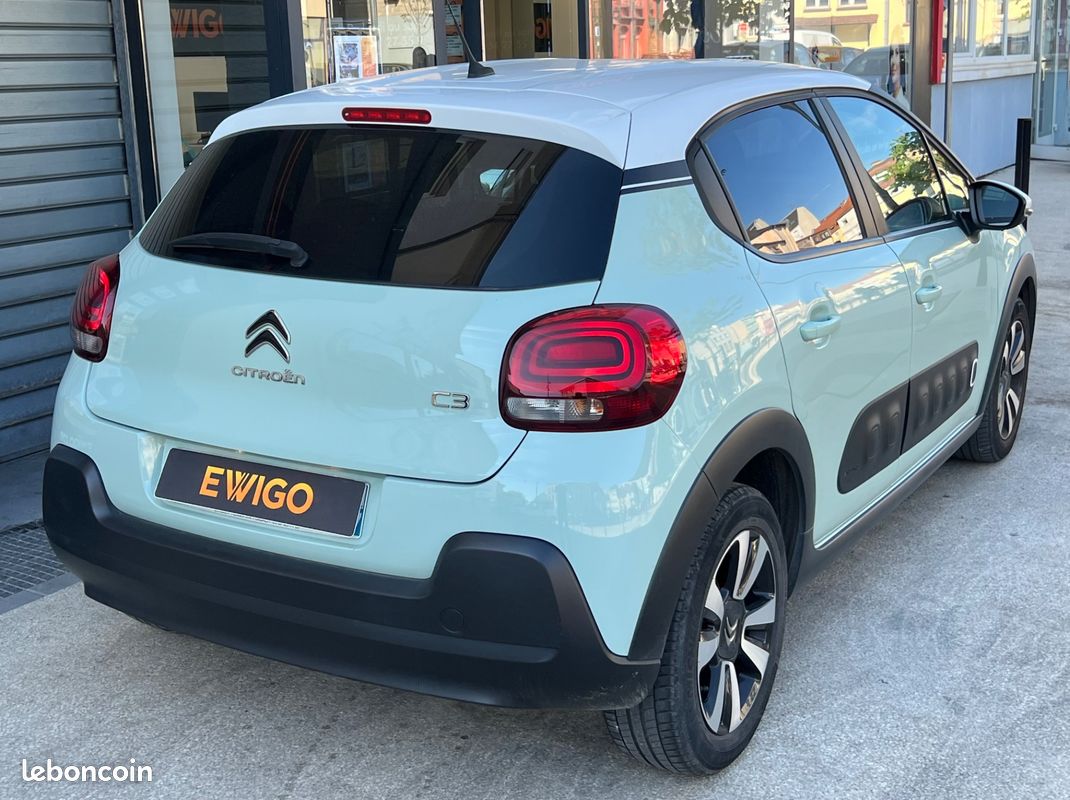 CITROEN C3 1.6 BLUEHDI 75ch FEEL - 2ÈME MAIN / ORIGINE FRANCE (image 2)