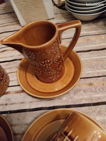 Lot De 4 Tasses à Café Duralex Vintage – Couleur Fumée, Style Rétro