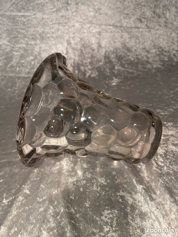 Vase art déco nid D’abeille (image 4)