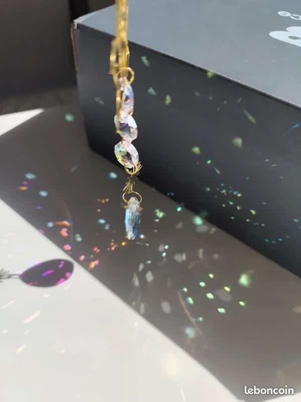 Attrape-soleil / Suncatcher "Fleur de lotus" (image 7)