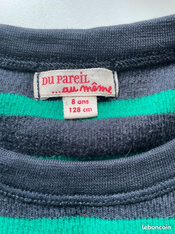 Pull garçon DPAM ,taille 8 ans (image 3)